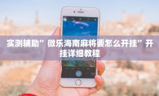 实测辅助”微乐海南麻将要怎么开挂”开挂详细教程