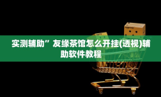 辅助神器“哥哥打大a辅助神器”其实确实有挂