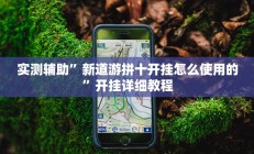 实测辅助”新道游拼十开挂怎么使用的”开挂详细教程