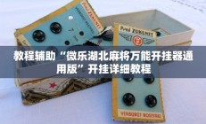 教程辅助“微乐湖北麻将万能开挂器通用版”开挂详细教程