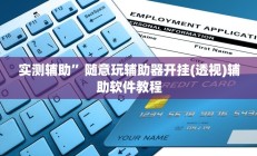 实测辅助”随意玩辅助器开挂(透视)辅助软件教程