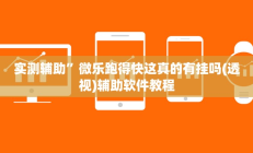 实测辅助”大头十三水外卦辅助神器(透视)辅助软件教程