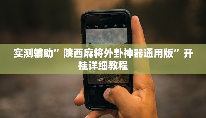 实测辅助”陕西麻将外卦神器通用版”开挂详细教程