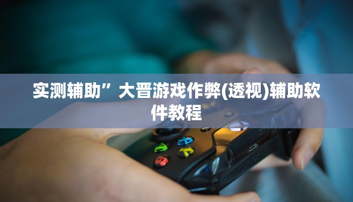 实测辅助”大晋游戏作弊(透视)辅助软件教程