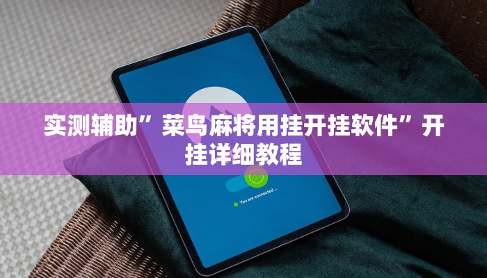 实测辅助”菜鸟麻将用挂开挂软件”开挂详细教程
