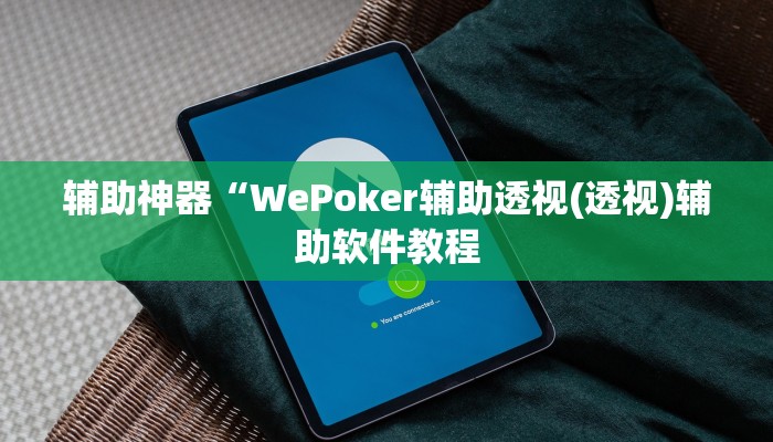 辅助神器“WePoker辅助透视(透视)辅助软件教程