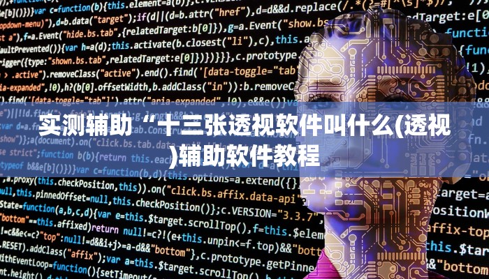 实测辅助“十三张透视软件叫什么(透视)辅助软件教程
