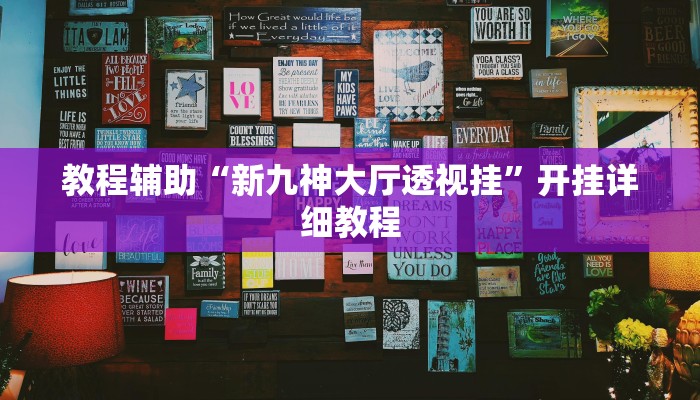 教程辅助“新九神大厅透视挂”开挂详细教程