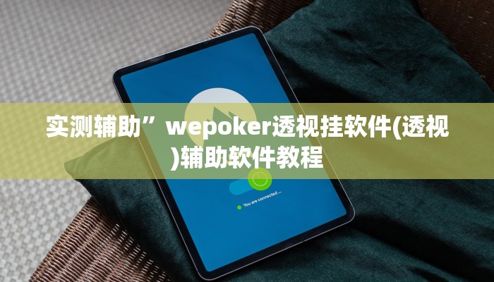 实测辅助”wepoker透视挂软件(透视)辅助软件教程
