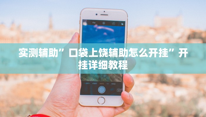 实测辅助”口袋上饶辅助怎么开挂”开挂详细教程
