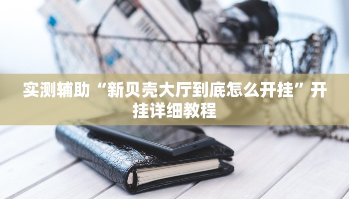 实测辅助“新贝壳大厅到底怎么开挂”开挂详细教程