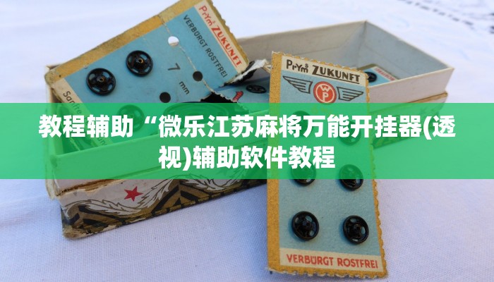 教程辅助“微乐江苏麻将万能开挂器(透视)辅助软件教程